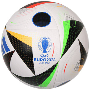 Biała piłka nożna Adidas Fussballliebe Competition Euro 2024 IN9365