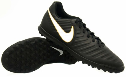  Czarne buty piłkarskie na orlik Nike Tiempo Rio TF 897770-002