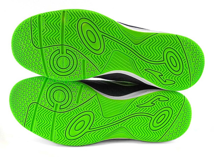 Granatowo-zielone buty piłkarskie na halę Joma Toledo 903 Sala