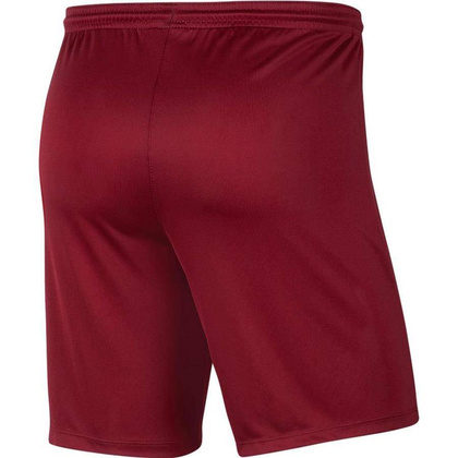 Bordowe spodenki Nike Park III BV6855 677