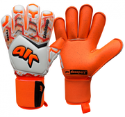 Biało-pomarańczowe rękawice bramkarskie 4Keepers Force V2.20