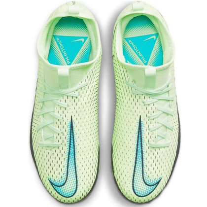 Seledynowe buty piłkarskie Nike Phantom GT Academy FG/MG CW6694 303 - Junior