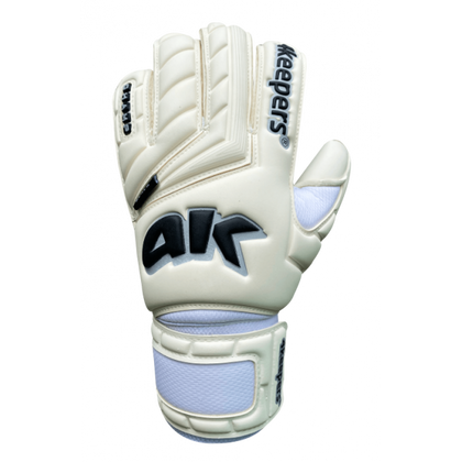 Biało-czarne rękawice bramkarskie 4Keepers Champ Black V RF