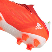 Czerwono-białe buty piłkarskie korki Adidas X Speedflow.2 FG FY3289