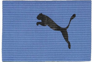Błękitna opaska kapitańska Puma 050011 01