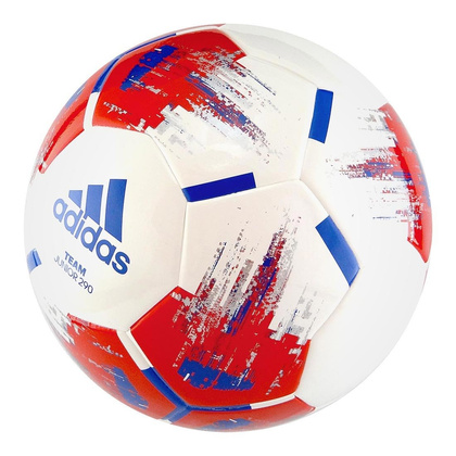 Biało-czerwona piłka nożna Adidas Team 290G CZ9574 r4