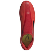 Czerwono-białe buty piłkarskie korki Adidas X Speedflow.3 LL FG FY3271