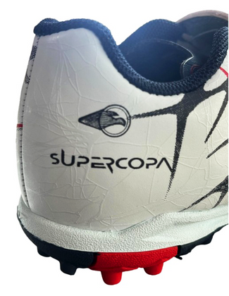Biało-czerwone buty piłkarskie Joma Super Copa 2505 SCJW2505TFV