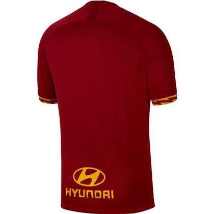 Bordowa koszulka Nike AS ROMA Breathe Stadium Home AJ5559-613