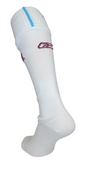 Białe getry sportowe Reebok West Ham United ACCF 5270-100