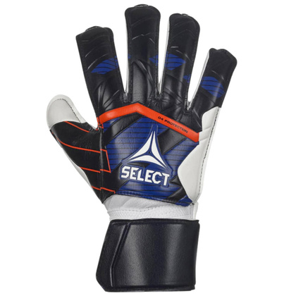 Czarno-granatowe rękawice bramkarskie Select 04 Kids Protectionv24 500075