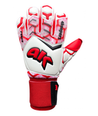 Biało-czerwone rękawice bramkarskie 4Keepers Force V-4.20 RF - Junior