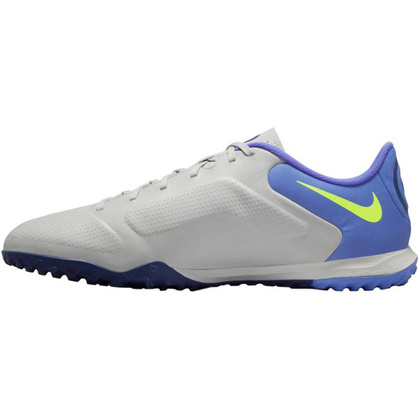 Szaro-niebieskie buty piłkarskie turfy Nike Tiempo Legend 9 Academy DA1191 075