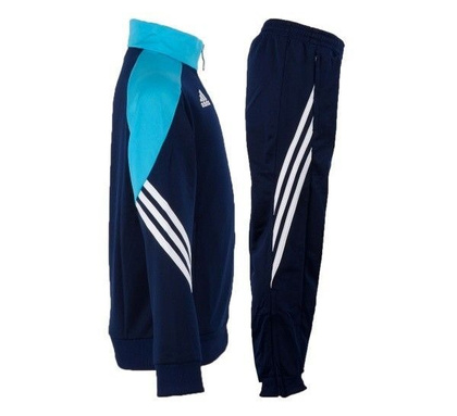 Niebiesko-granatowy dres treningowy Adidas Sereno 14 junior F49708