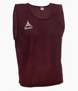 Bordowy znacznik piłkarski sportowy narzutka Select Basic Mini 640007