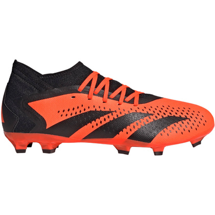 Pomarańczowo-czarne buty piłkarskie Adidas Predator Accuracy.3 FG GW4591