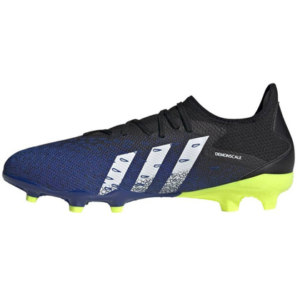 Czarno-granatowe buty piłkarskie korki Adidas Predator Freak.3 L FG FY0615