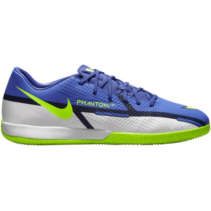 Szaro-niebieskie buty halowe Nike Phantom GT2 Academy DC0765 570