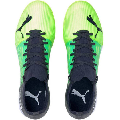 Granatowo-zielone buty piłkarskie turfy Puma Ultra 3.3 TT 106527 03 - Junior