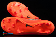 Szaro-pomarańczowe buty piłkarskie Nike Mercurial Victory CR7 DF FG 903605-001