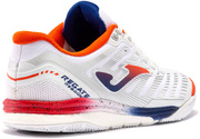 Biało-czerwone buty halowe Joma Regate Rebound 2202 RREW2202IN