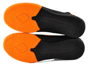 Czarno-pomarańczowe buty piłkarskie na halę Nike Mercurial Superfly Academy IC AH7369-081