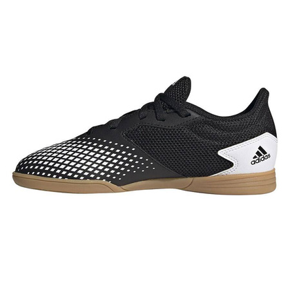 Czarne buty halowe Adidas Predator 20.4 FW9224 - Junior