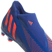 Niebiesko-pomarańczowe buty piłkarskie korki Adidas Predator Edge.3 LL GW2278