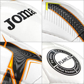 Biała piłka nożna Joma Flame II FIFA 400357.108