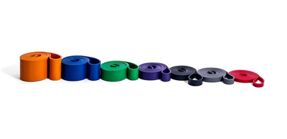 Taśma oporowa SMJ Sport EX001 (13 mm 15-25 kg) - czerwona