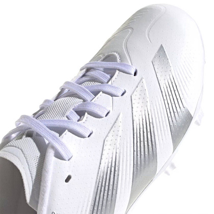 Białe buty piłkarskie Adidas Predator League IG7749 - Junior