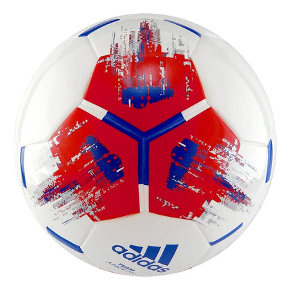 Biało-czerwona piłka nożna Adidas Team 290G CZ9574 r4