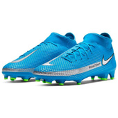 Niebieskie buty piłkarskie korki Nike Phantom GT Academy DF FG/MG CW6667-400