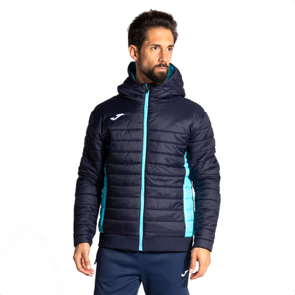 Granatowo-turkusowa kurtka zimowa Joma Urban V 103798.342 - Junior
