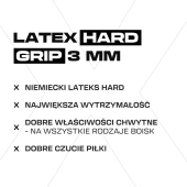 Turkusowo-seledynowe rękawice bramkarskie Football Masters Invictus X Junior Miami