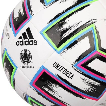 Biała piłka nożna Adidas Uniforia Training FU1549 - rozmiar 5 + pompka Select