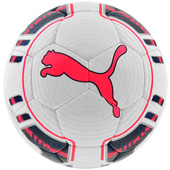 Biało-różowa piłka nożna halowa Puma Evo Power Futsal 082235 15 - rozmiar 4