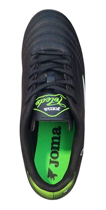 Czarno-seledynowe buty piłkarskie Joma Toledo 2501 TOJW2501FG