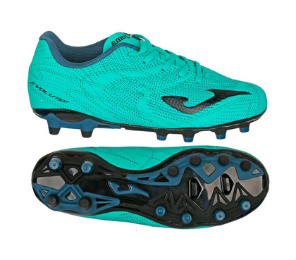 Turkusowe buty piłkarskie Joma Evolution 2517 EVJW2517FG
