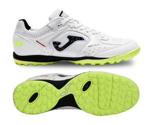 Biało-zielone buty turfy Joma Top Flex 2502 TOPS2502TF