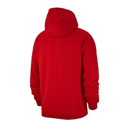 Bluza treningowa Nike Team Club Fleece Hoodie AJ1313-657 czerwono-biała