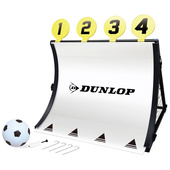 Czarna bramka ścianka treningowa do odbijania piłki rebounder Dunlop 4w1 184838