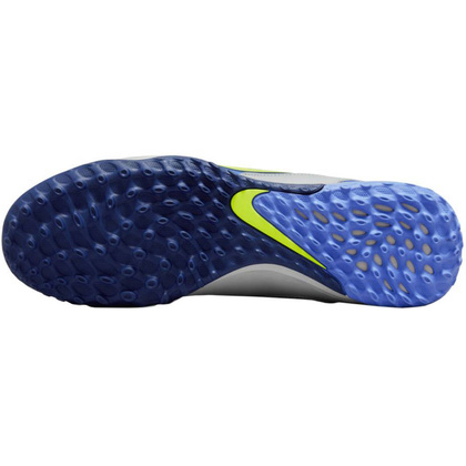 Szaro-niebieskie buty piłkarskie turfy Nike Tiempo Legend 9 Academy DA1191 075