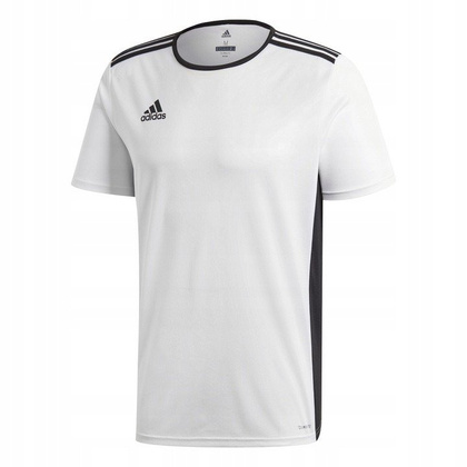 Biała koszulka sportowa Adidas Entrada 18 CD8438 Junior