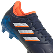 Granatowo-niebieskie buty piłkarskie korki Adidas Copa Sense.3 FG GW4957