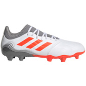 Biało-czerwone buty piłkarskie korki Adidas Copa Sense.3 FG FY6197
