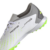 Szaro-seledynowe buty turfy Adidas Predator Accuracy.3 GZ0003