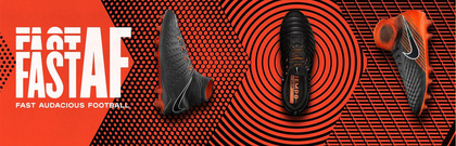 Czarne buty piłkarskie na orlik Nike TiempoX Legend Club TF AH7261-080 JR