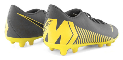 Szare buty piłkarskie Nike Mercurial Vapor Club GS FG/MG AH7378-070