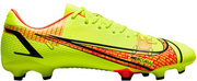 Żółte buty piłkarskie korki Nike Mercurial Vapor 14 Academy FG/MG CU5691 760